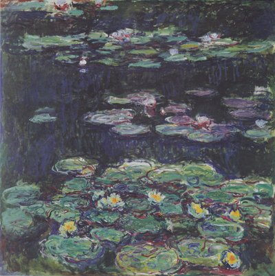 White and Yellow Water-Lilies by Claude Monet